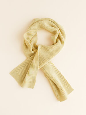 Hvid - Scarf Gustave - Light Yellow