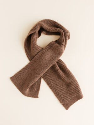 Hvid - Scarf Gustave - Mocha