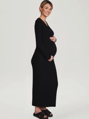 Het Bevallingsjurkje - The Mom Dress Black