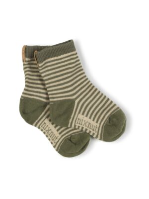 Nixnut - Stripe Socks - Forest Stripe