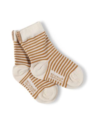 Nixnut - Striped Socks - Caramel
