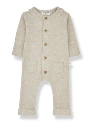 1+ In The Family - Marie Girly Jumpsuit - Oatmeal