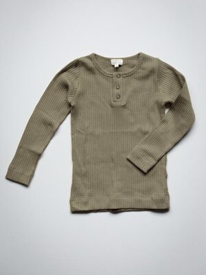 The Simple Folk - The Ribbed Top - Sage