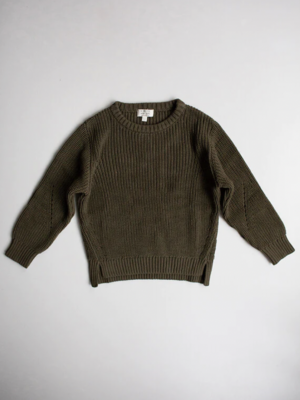 The Simple Folk - The Essential Sweater Olive