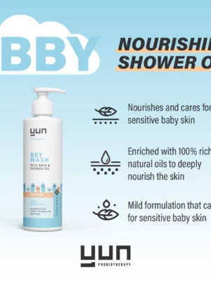 YUN - BBY NOURISHING Bath & Shower Oil - 200 ML