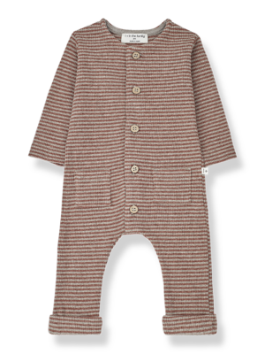 1+ In The Family - Zabar Jumpsuit - Pumpkin/Taupe