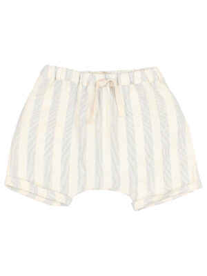 búho - BB Stripes Shorts - Sky Grey