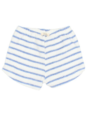 búho - BB Terry Stripes Shorts - Placid Blue