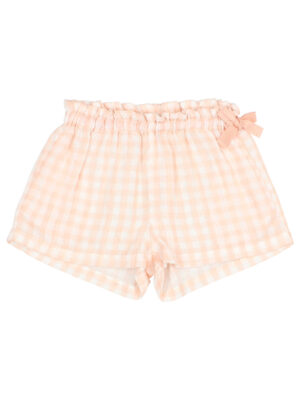 búho - Gingham Shorts - Light Pink