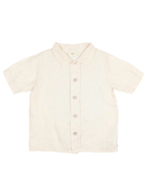 búho - Linen Shirt - Sand