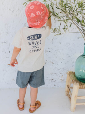 búho - Surf T-Shirt - Sand