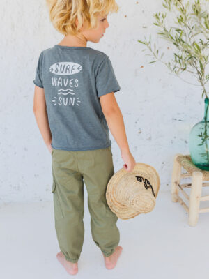 búho - Surf T-Shirt - Graphite