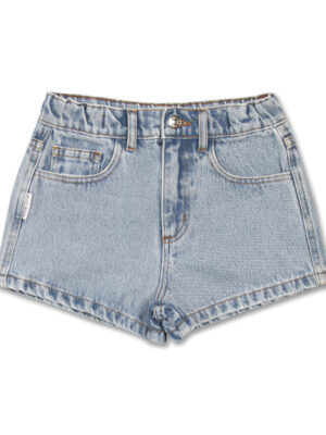 Petit Blush - Short Jeans - Washed Light Blue