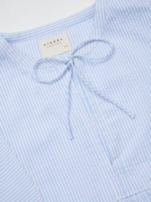 Sissel Edelbo - Vera Cotton Dress - Blue & White - Onesize