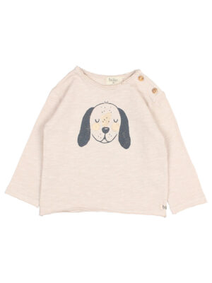 Búho Baby Dog T-Shirt - Sand