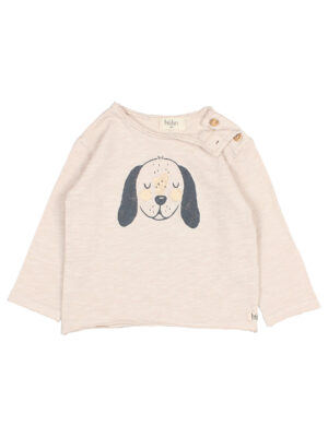 Búho Baby Dog T-Shirt - Sand