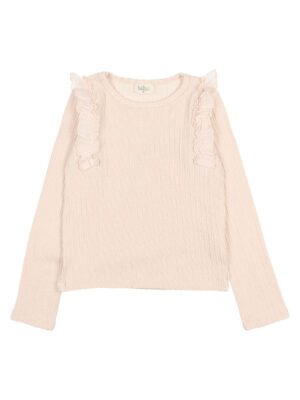 Búho Girly T-Shirt - Cream Pink