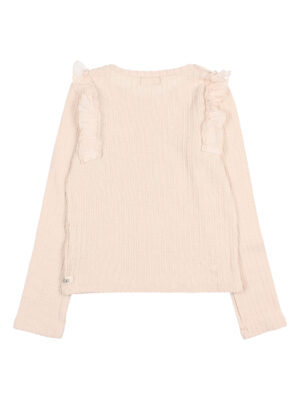 Búho Girly T-Shirt - Cream Pink