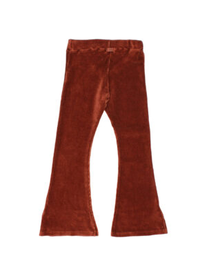 Búho Rib Velvet Pants - Henna