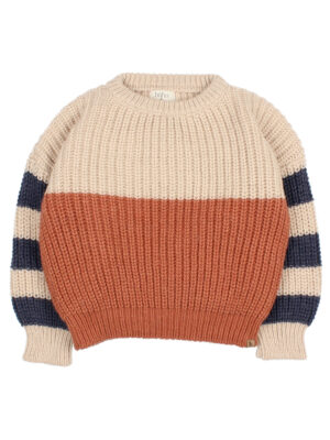 Búho Bands Jumper - Terracota