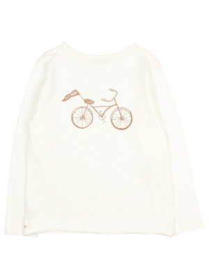 Búho Bike T-Shirt - Ecru