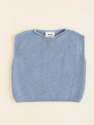Hvid - Harvey Vest - Light Blue