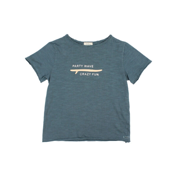 búho - Crazy Fun T-Shirt - Blue Teal