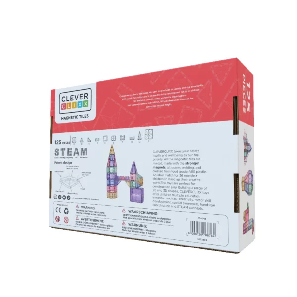 Clever Clixx - Large Creative Pack Pastel - 125 Stukken - Afbeelding 2