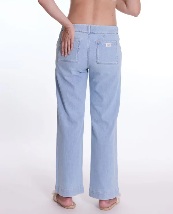 Cache Coeur - Zwangerschapsbroek - jeans - licht blauw - Afbeelding 4
