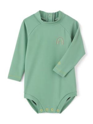 Baïnes - Longsleeved Jumpsuit UPF 50+ - Mango Sauge Arc en Ciel
