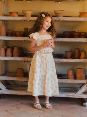 Rylee + Cru - Midi Skirt Daisies